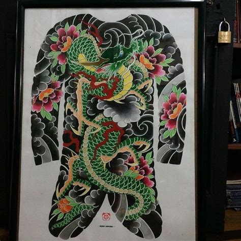 Pin Oleh Martin Di Irezumi Dragon 1 Seni