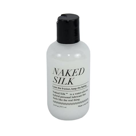 Naked Silk Hybrid Lubricant 3 3oz Groove