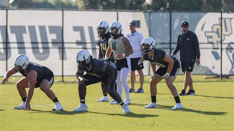 Watch Video From Ucf Football Spring Practice Quarterback Passing Drills