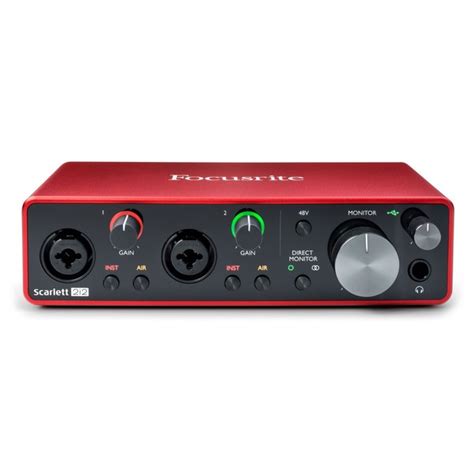 Focusrite Scarlett 2i2 3rd Gen At Gear4music