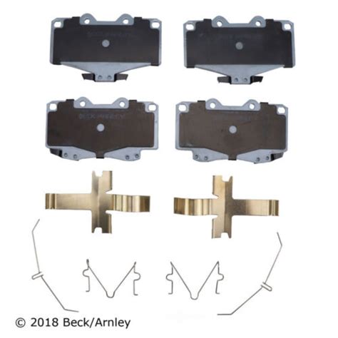 Frt Prem Brake Pads Beck Arnley 085 6391 Ebay