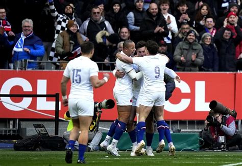 N Four Try France Holds Off Scotland Comeback To Win Sunday