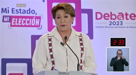 ¿quién Ganó El Segundo Debate Del Estado De México Delfina Gómez Y