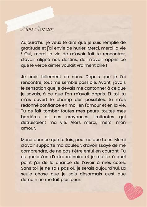 Lettre D Amour Exemples Pour Toutes Les Situations En