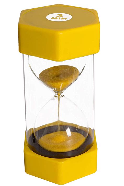 Sand Timer Hourglass Set 1 Min 3 Min 5 Min Colour Coded Sand Clock Sensory Toy Warehouse