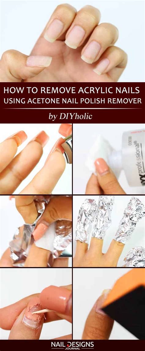 How To Remove Acrylic Nails At Home Onepronic