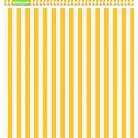 Stripe Yellow Gift Wrap Roll Oz Party Supplies