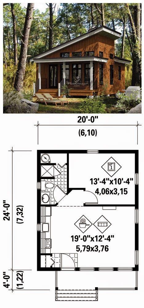 Tiny House And Blueprint Small House Plans Tiny House Plans House