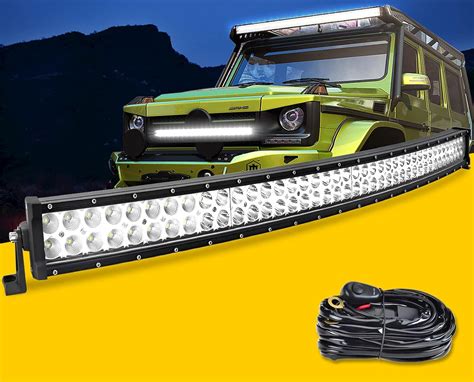 Willpower 42 Inch Curved LED Light Bar 240W Double Spot Flood Combo Led