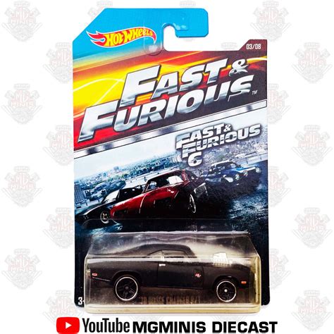 Hot Wheels Fast E Furious 6 3 8 70 Dodge Charger R T MgMinis