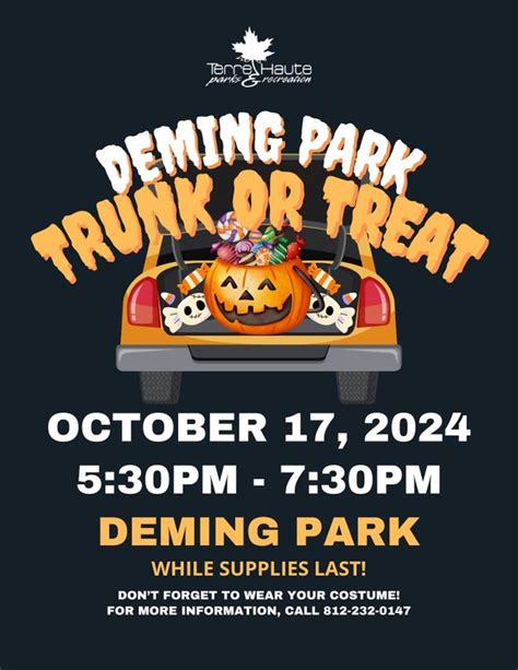 2024 Trunk Or Treat — City Of Terre Haute Government