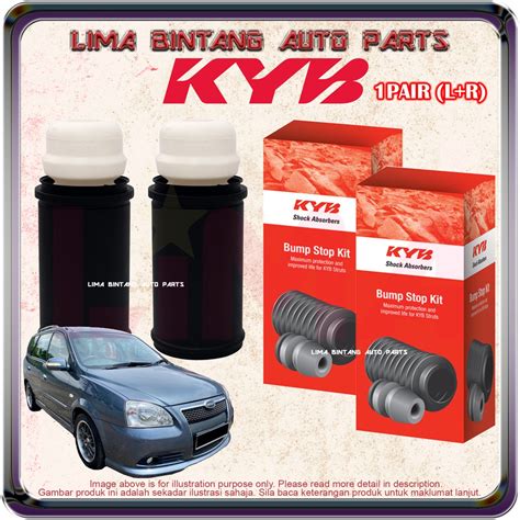 Pair Naza Citra Kia Caren Front Rear Absorber Cover Dust