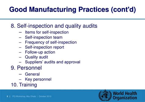 PPT Good Manufacturing Practices Purpose And Principles Of GMP