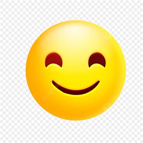 Smile Emoji Clipart PNG Images Smile 3d Emoji Icon With Transparent