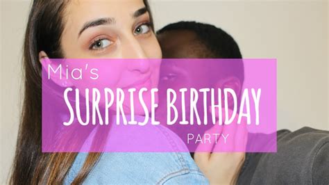 Surprise Birthday Party Youtube
