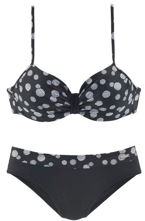 LASCANA CZARNE BIKINI WZÓR 40F 40 12178579739 oficjalne archiwum Allegro