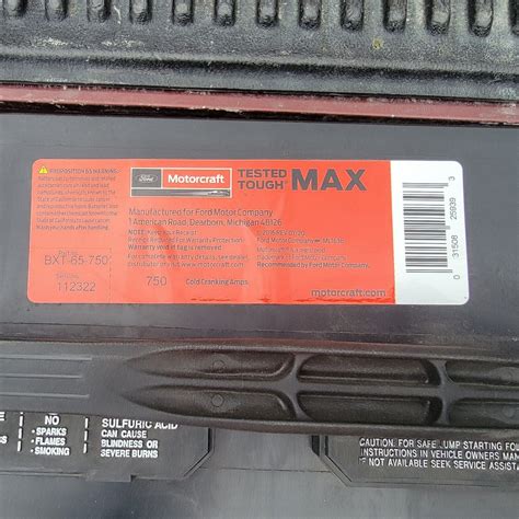 Ford Motorcraft Oem Battery Bxt Tested Tough Max New Ebay