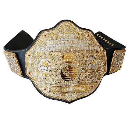 Dual Plated Big Gold World Heavyweight Championship Belt - LUXE EDITION ...