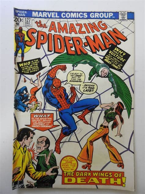 The Amazing Spider Man Vg Condition Comic Books Bronze