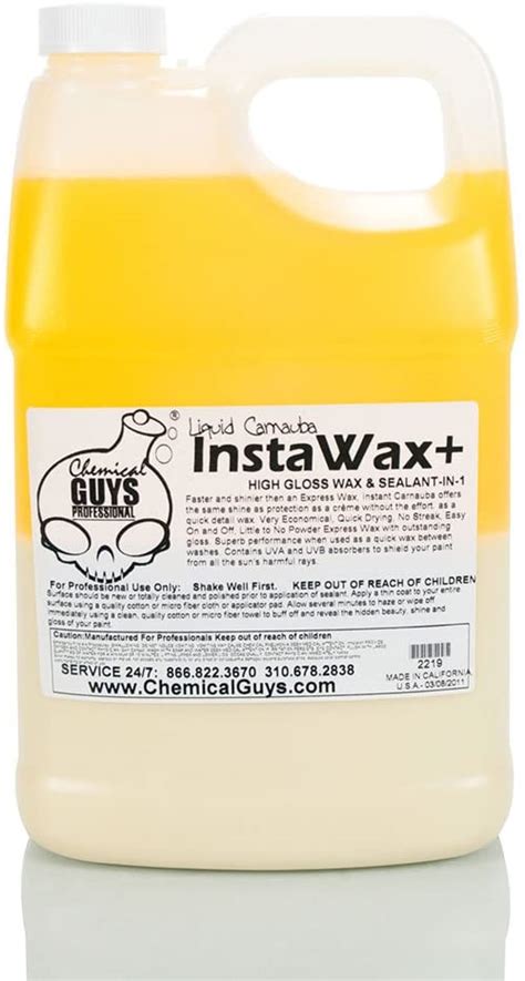 Chemical Guys Instawax Carnauba Instant Brilliant Shine Protection