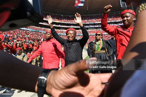 Eff Party Leader Julius Malema Eff Party Deputy President Floyd