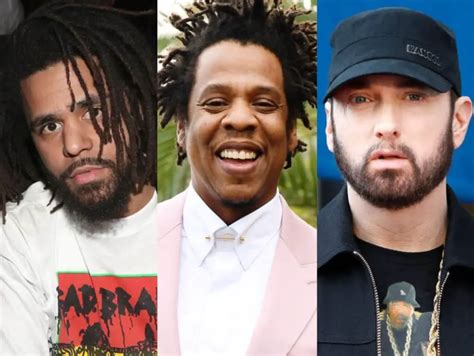 J Cole Names Jay Z Nas Eminem Among His Inspirations