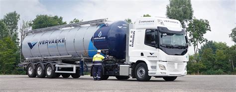 Tanktransporteur Vervaeke Bestelt Hyzon Waterstoftruck Ttm Nl