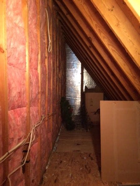 Attic Knee Wall And Floor Joist Insulation Diy Home Improvement Forum