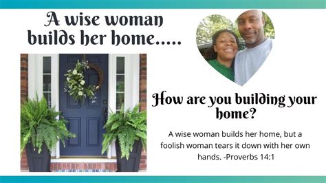 A Wise Women Builds Her Home How Are You Building Your Home