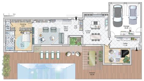 Plan De Maison Une Maison La Conqu Te Du Soleil Faire Construire