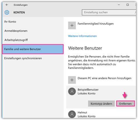 Windows Benutzer Und Seine Daten L Schen