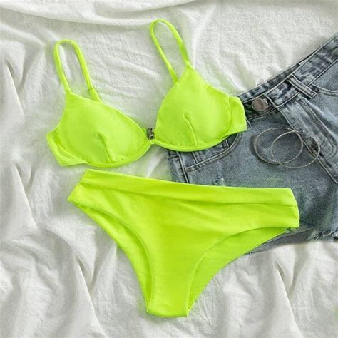 SEXY BIKINI TOP CITRON Allure Co