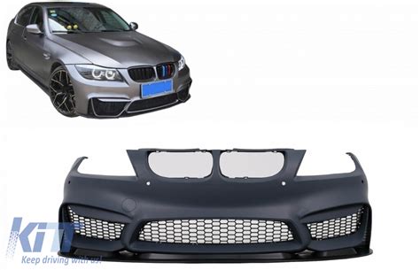 Front Bumper Suitable For Bmw 3 Series E90 E91 Touring Lci 2008 2011 M4 Cs Design