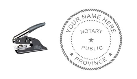 Notary Public Pocket Seal