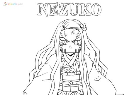 Nezuko Slayer Kamado Xcolorings Mister Yaiba Kimetsu Shinobu Tanjiro ...