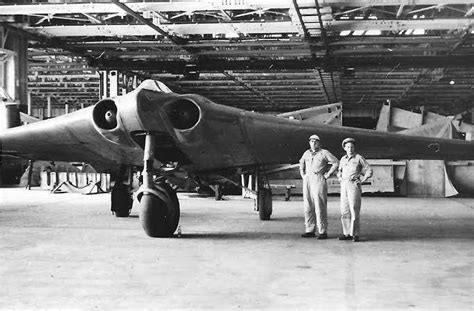 A Ww2 German Horten Ho 229 Prototype It Was The First Flying Wing