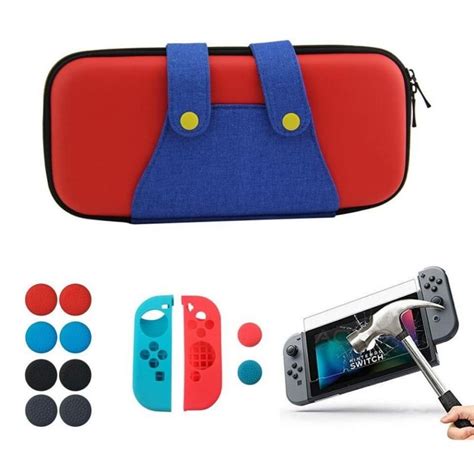 Mua Bóp đựng Nintendo Switch Oled V1 V2 Lite Hộp đựng Mario Mầu đỏ Túi