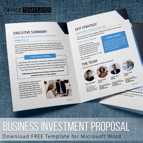 Short Business Proposal Startup Investment Proposal Template With Cover