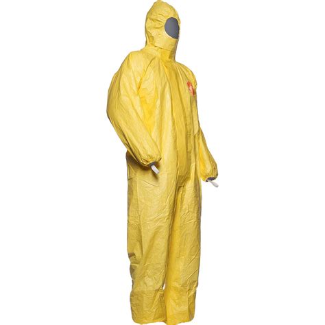 Dupont Tychem 2000 C Cha5 Yellow Chemical Coverall Tychem Multi