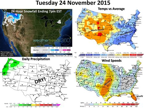 Travel Weather Forecast Tuesday Friday 24 27 Nov 2015 Blog