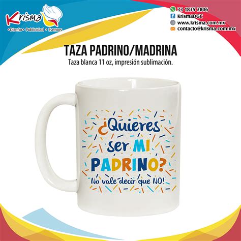 Tazas Madrina Y Padrino Taza Quieres Ser Mi Padrino Atelier Yuwa Ciao Jp