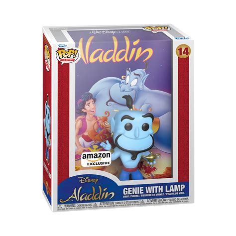 Funko POP VHS Cover Aladdin Genie With Lamp Vinyl Figure New With Box