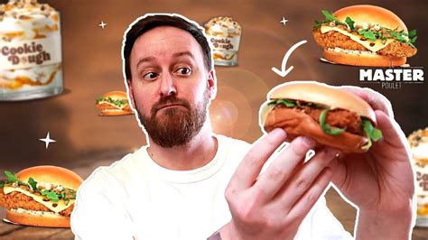 Je Teste Le Nouveau Master Poulet De Burger King 🐔 Youtube