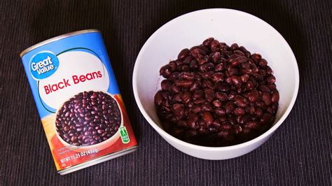 How To Cook Canned Black Beans Youtube