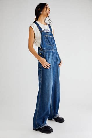 Lee Relaxed Denim Overalls Free People Uk