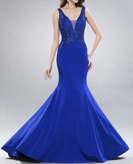 Royal Blue Prom Dress Miami Blue Prom Dress Miami Blue Mermaid