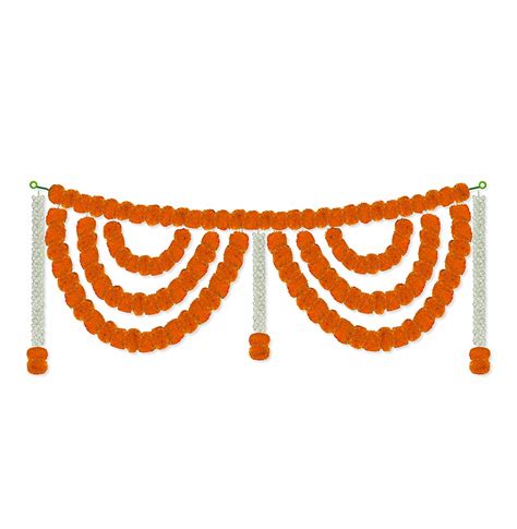 Buy Craftox Decor Artificial Handmade Jasmine Marigold Flower