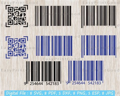 Barcode Svg Bar Code Svg Barcode Clipart Shopping Svg Barcode