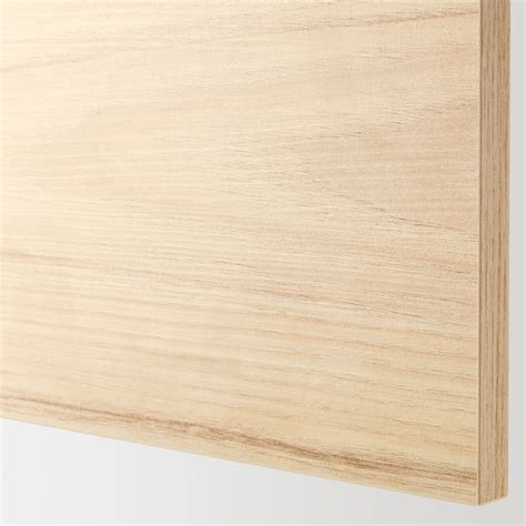 Sektion Wall Cabinet Horizontal Whiteaskersund Light Ash Effect 36x15x15 Ikea