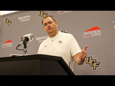 UCF 52 Temple 40 Josh Heupel Press Conference YouTube